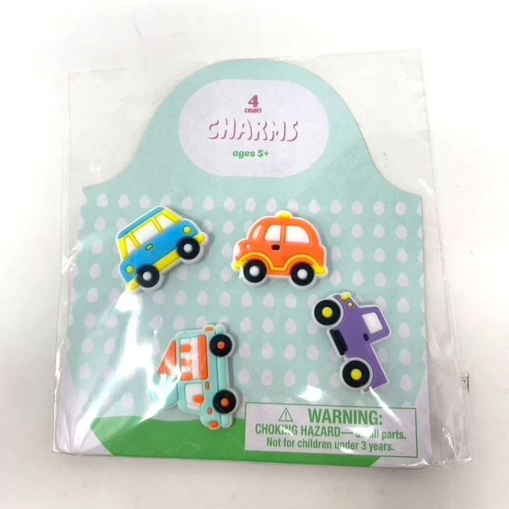 Target 4ct Easter Basket Clip On Charms for Kids Cats Cars